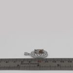 گردنبند عقیق سلیمانی نقره زنانه طرح دیانا - Image 3