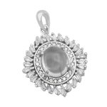 گردنبند در نجف نقره زنانه طرح مانلی