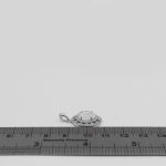 گردنبند در نجف نقره زنانه طرح رز سفید - Image 2