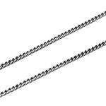 زنجیر نقره مردانه طرح کارا عیار ۹۲۵ مخصوص گردنبند (۶5 سانتی متری)