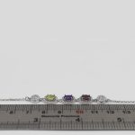 دستبند چند سنگ نقره زنانه طرح گلاره - Image 4