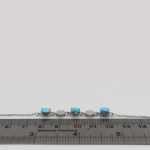 دستبند فیروزه نیشابوری نقره زنانه طرح زمرد - Image 4