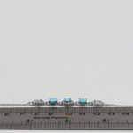 دستبند فیروزه نیشابوری نقره زنانه مهربانو - Image 3