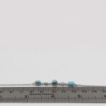 دستبند فیروزه نیشابوری نقره زنانه آذرخش - Image 2