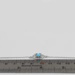 دستبند فیروزه نیشابوری نقره زنانه ستاره باران - Image 4