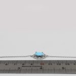 دستبند فیروزه نیشابوری نقره زنانه پرنسس - Image 4