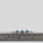 دستبند فیروزه نیشابوری نقره زنانه طرح جواهر - Image 3