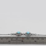 دستبند فیروزه نیشابوری نقره زنانه طرح مهربان - Image 2