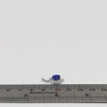 گردنبند لاجورد نقره زنانه طرح زهرا - Image 4