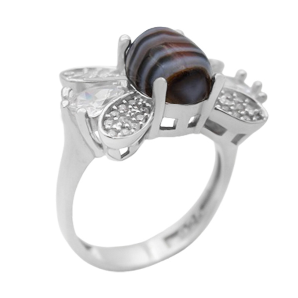 4-1-2027 (babaghuri-agate-katy-woman-ring) (1) انگشتر عقیق سلیمانی زنانه نقره