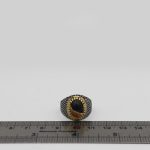 انگشتر عقیق سلیمانی نقره مردانه طرح محمود - Image 3