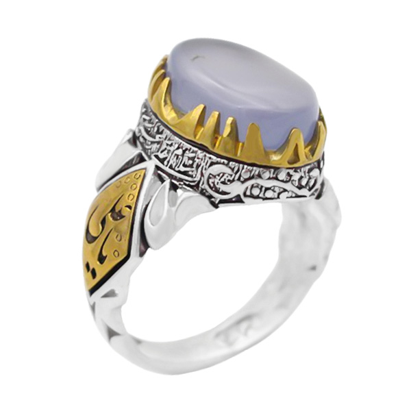 4-1-2037 (bruise-agate-yahossein-ring-2) (4) انگشتر عقیق یمنی کبود مردانه نقره