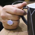 انگشتر عقیق کبود یمنی نقره مردانه طرح سیاوش - Image 3