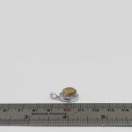 گردنبند عقیق باباقوری نقره زنانه طرح گلشن - Image 2