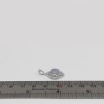 گردنبند عقیق کبود نقره زنانه طرح آرمیتاژ - Image 3