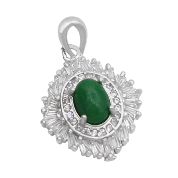 4-3-689 (shaghayegh-green-agate-necklace) (4) انواع گردنبند عقیق سبز دخترانه اصل