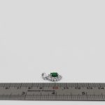 گردنبند عقیق سبز نقره زنانه طرح عصمت - Image 3