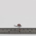 گردنبند عقیق کبود نقره زنانه طرح آیسان - Image 2