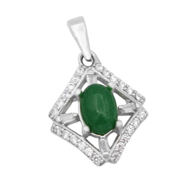 4-3-702 (shokoh-green-agate-necklace) (2) مدل گردنبند عقیق سبز دخترانه شیک