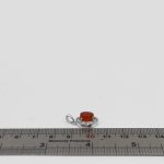 گردنبند عقیق سرخ یمنی نقره زنانه طرح معصومه - Image 4