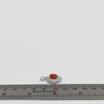 گردنبند عقیق سرخ یمنی نقره زنانه طرح ملیکا - Image 2