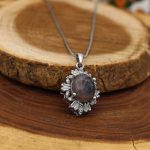 گردنبند شجر زنانه نقره طرح مهشید - Image 2