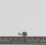 گردنبند عقیق کبود یمنی نقره زنانه طرح شکوه - Image 4