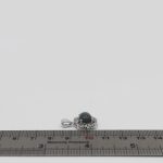 گردنبند عقیق کبود یمنی نقره زنانه طرح دلارام - Image 2