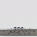 دستبند یاقوت کبود الماس تراش نقره زنانه طرح سپیده - Image 2