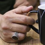 انگشتر الکساندریت الماس تراش نقره مردانه طرح محمد - Image 4