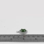 گردنبند یشم نقره زنانه طرح مهتاب - Image 4