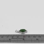 گردنبند یشم نقره زنانه طرح مهلا - Image 2