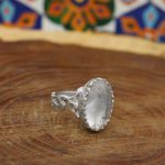 انگشتر در نجف نقره مردانه طرح خیبر - Image 5
