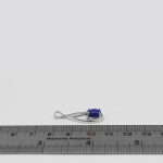 گردنبند لاجورد نقره زنانه طرح رزین - Image 3