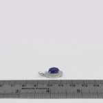 گردنبند لاجورد نقره زنانه طرح دل آرا - Image 3