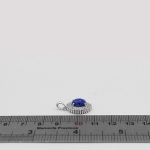 گردنبند لاجورد نقره زنانه طرح نیلو - Image 4