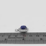 گردنبند لاجورد نقره زنانه طرح فرناز - Image 3