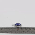 گردنبند لاجورد نقره زنانه طرح آیلا - Image 3