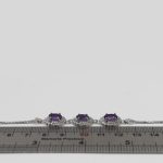 دستبند آمیتیست الماس تراش نقره زنانه طرح تارا - Image 3