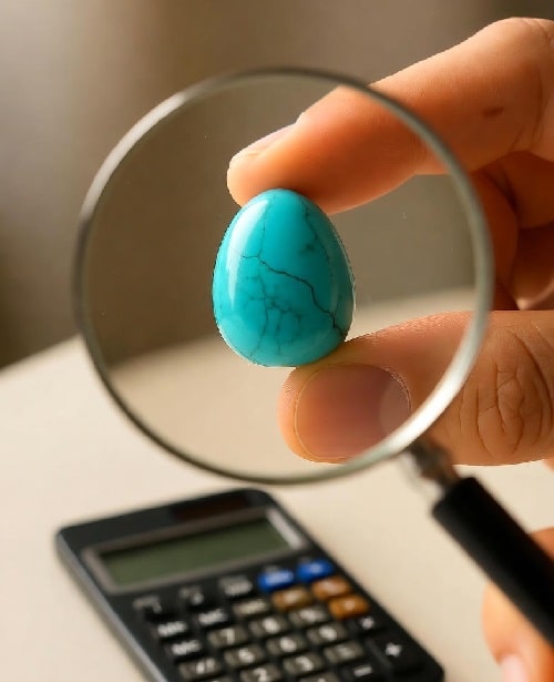 تعیین قیمت سنگ فیروزه نیشابوری