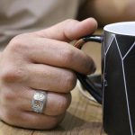 انگشتر حرز امام جواد (ع) نقره زنانه و مردانه دست ساز طرح یاسین - Image 4