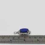 گردنبند لاجورد نقره زنانه طرح یارا - Image 3