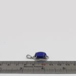 گردنبند لاجورد نقره زنانه طرح سها - Image 2