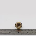 انگشتر عقیق سلیمانی نقره مردانه طرح سلیمان - Image 3