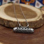 گردنبند حرز امام جواد (ع) نقره طرح روح النور - Image 3