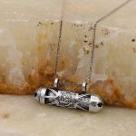 گردنبند حرز امام جواد (ع) نقره طرح الرضا (ع) - Image 2