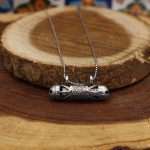 گردنبند حرز امام جواد (ع) نقره طرح الرضا (ع) - Image 4