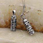 گردنبند حرز امام جواد (ع) نقره طرح امیرالمؤمنین (ع) - Image 2