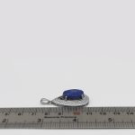 گردنبند لاجورد نقره زنانه طرح لیان - Image 3