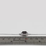 دستبند گارنت الماس تراش نقره زنانه طرح ایلانو - Image 4